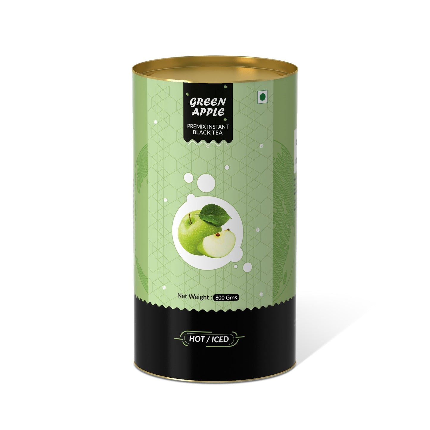 Green Apple Flavored Instant Black Tea