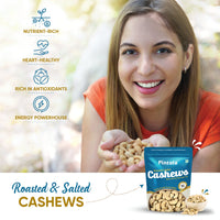 Premium Roasted & Salted Cashews