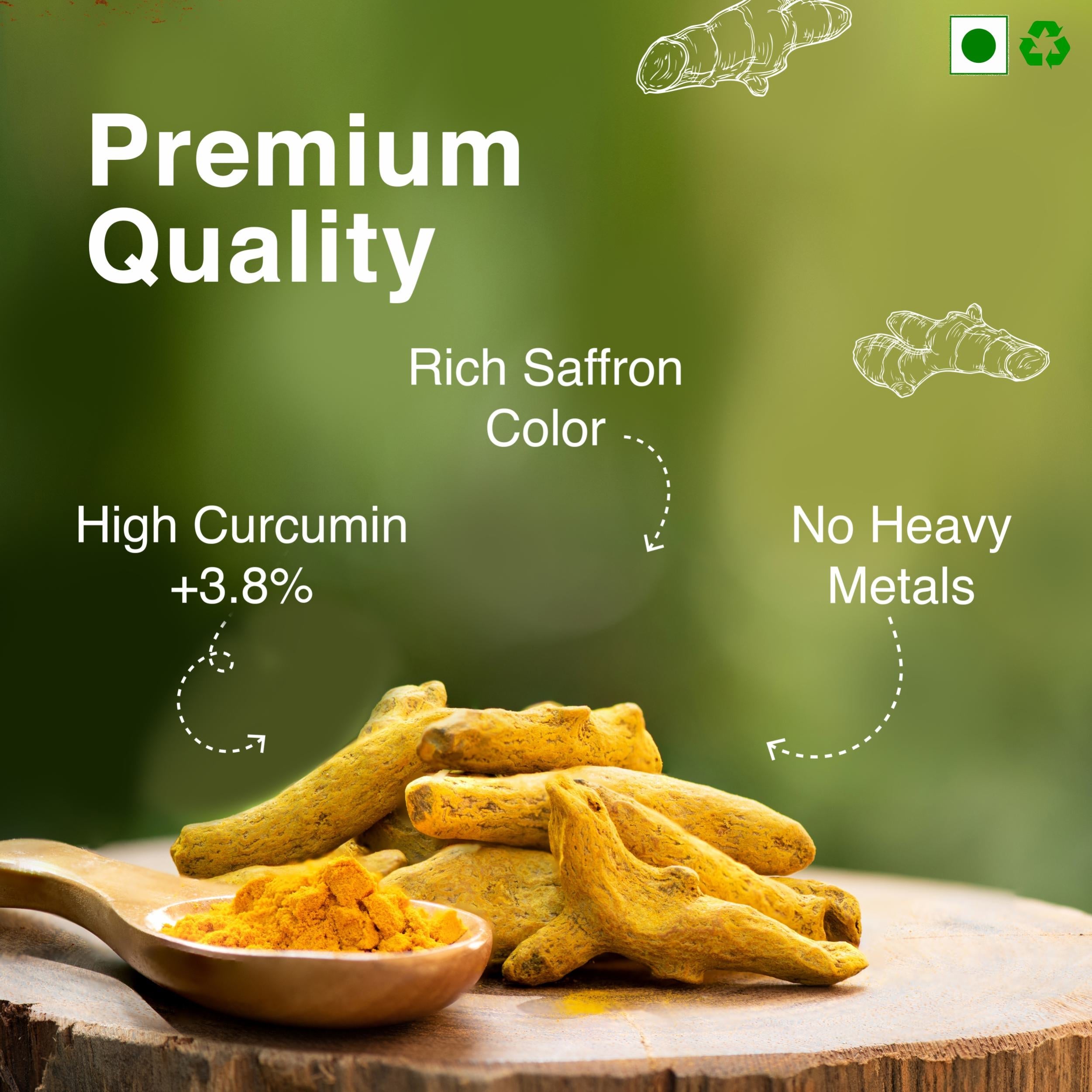 The Chef Co Turmeric Powder - Veeha Foods