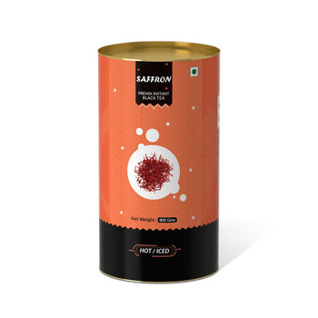 Saffron Flavored Instant Black Tea