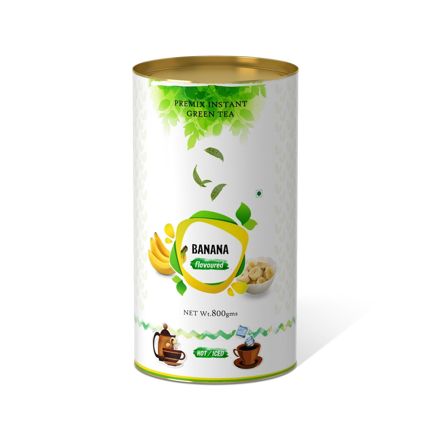 Banana Flavored Instant Green Tea