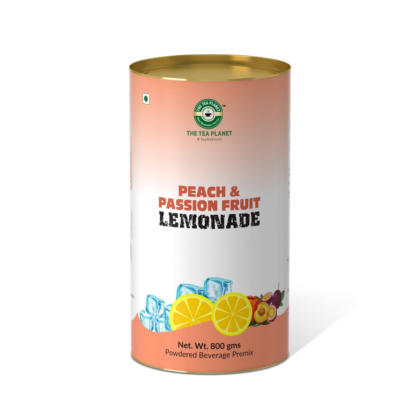 Peach & Passion Fruit Lemonade Premix - 400 gms