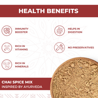 Nutty Yogi ChaiSpice Mix 100g | Aromatic Tea Masala Powder with 100% Natural Ingredients