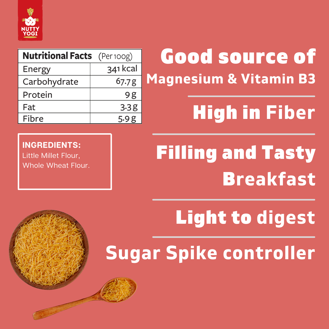 Sugar Lite Little Millet Vermicelli 200gm