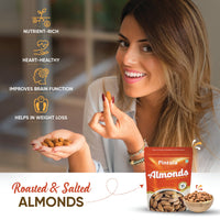 Premium Roasted & Salted Almonds