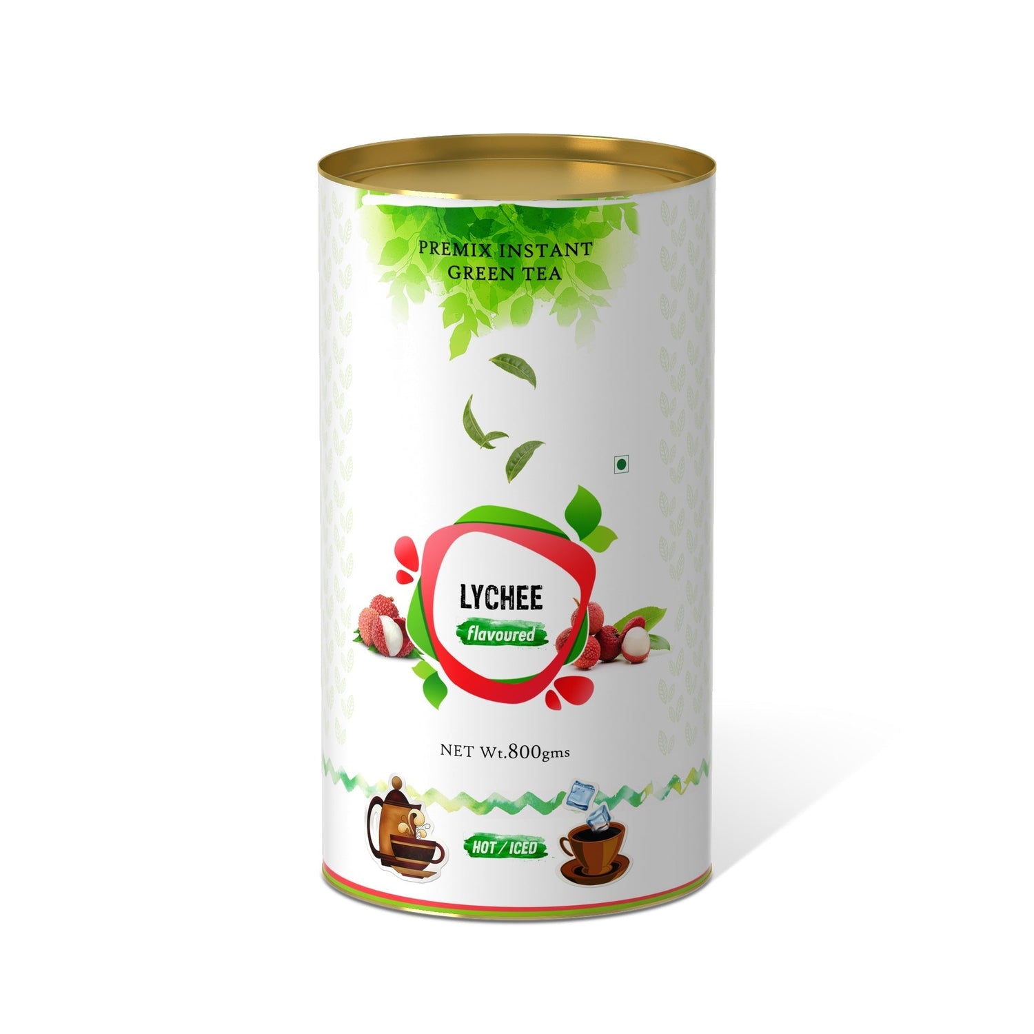 Lychee Flavored Instant Green Tea