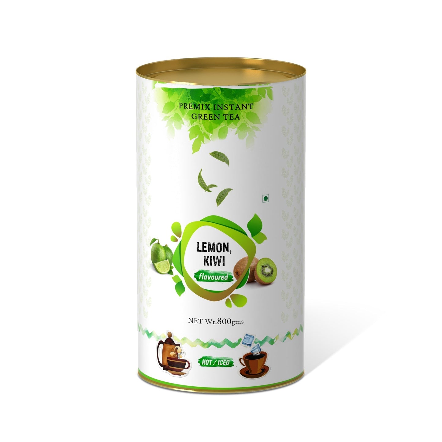 Lemon Kiwi Flavored Instant Green Tea