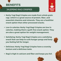 Nutty Yogi Jalepeno Ragi Crispies