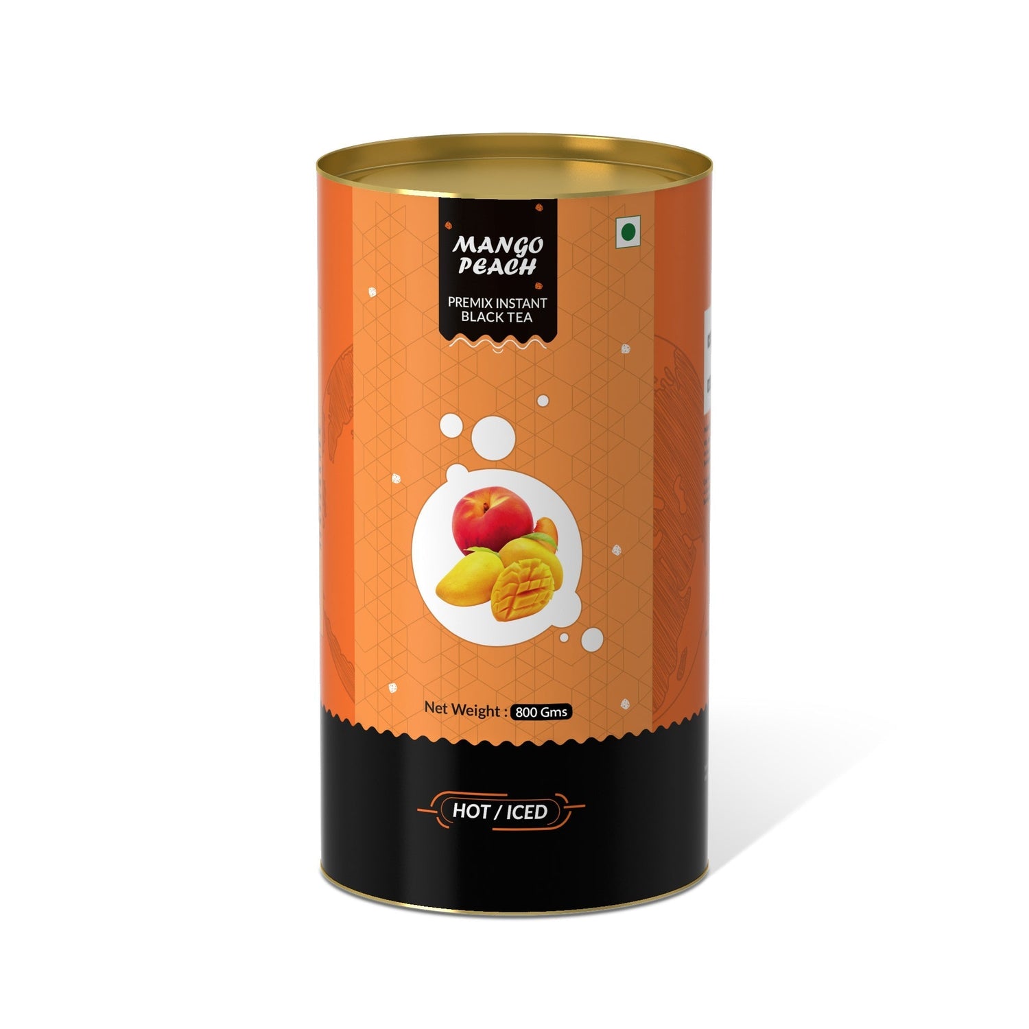 Mango & Peach Flavored Instant Black Tea