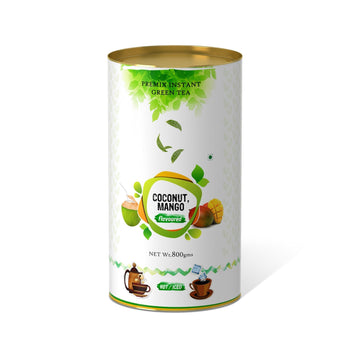 Coconut Mango Flavored Instant Green Tea