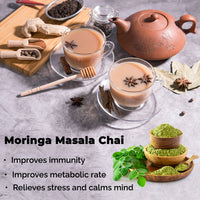 Auric Masala Tea - Kadak Masala Chai Powder with Moringa