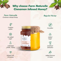 Cinnamon Infused Honey | 100% Pure Honey