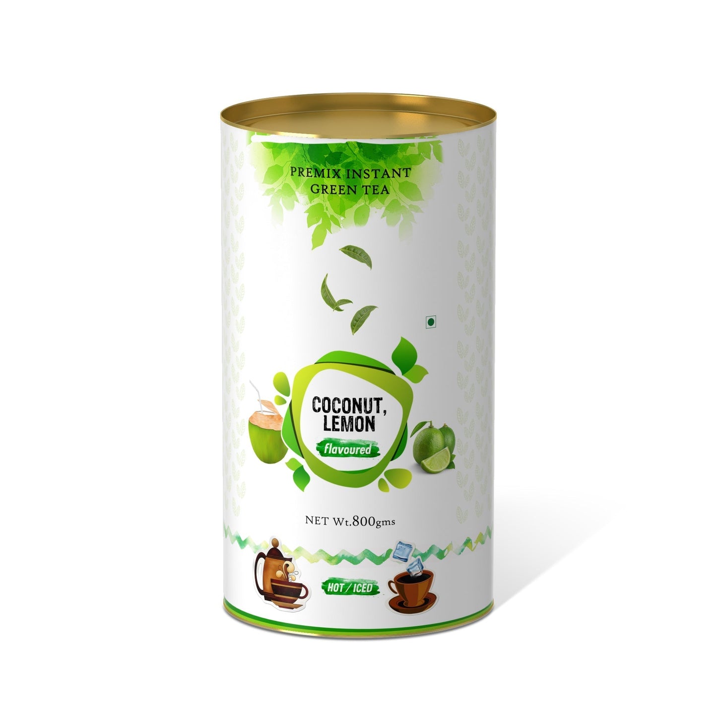 Coconut Lemon Flavored Instant Green Tea