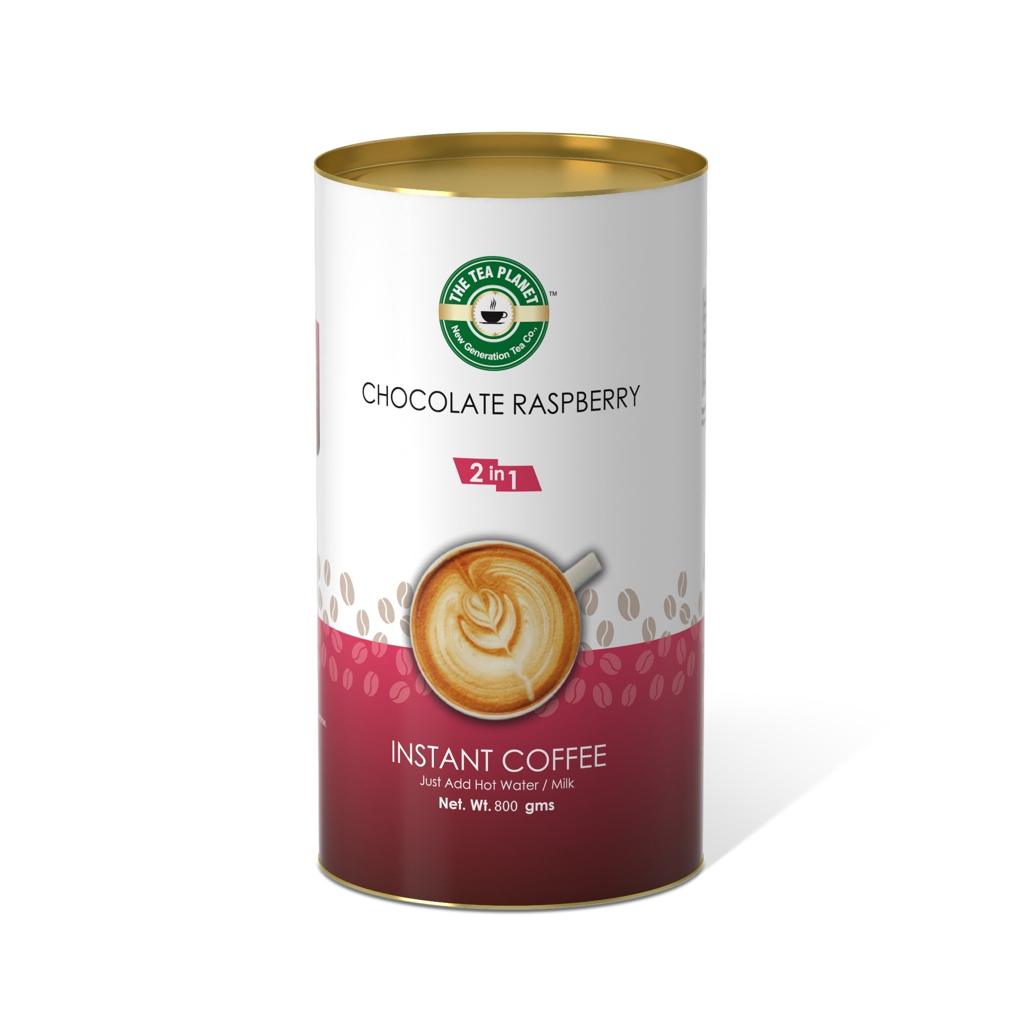 The Tea Planet Chocolate Raspberry Instant Coffee Premix (2 in 1 ...