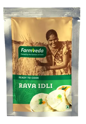 Naturally Grown Rava Idli Instant Mix - Authentic South Indian Flavors in Every Bite (250gm)