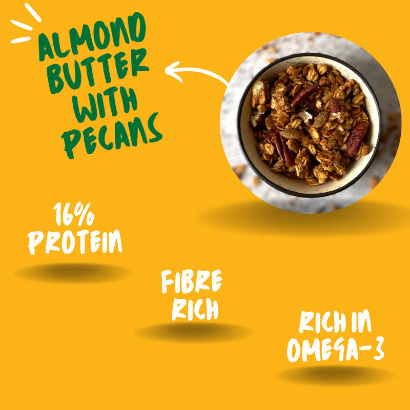 Almond Butter with Pecans Granola