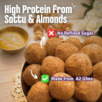 Sathu Badam A2 Ghee Laddoos