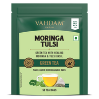 Moringa Tulsi Green Tea, 50 Count