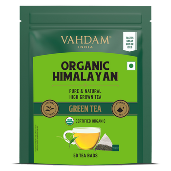 Organic Himalayan Green Tea, 50 Count