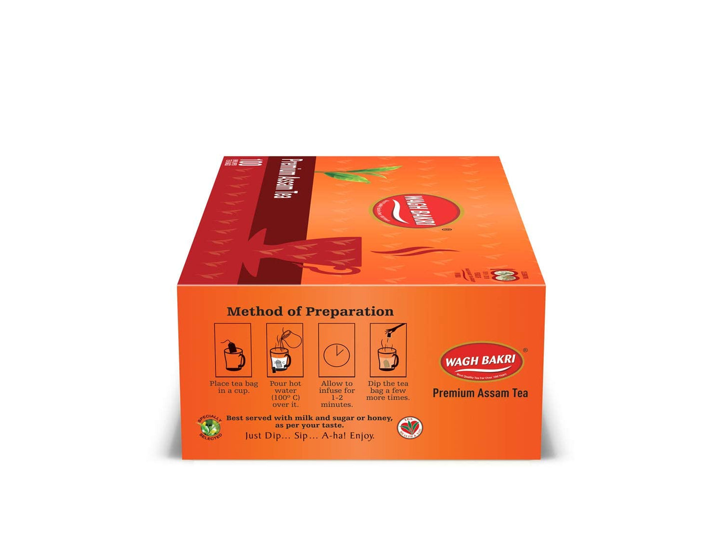 Wagh Bakri Premium Assam Tea - 200 gms