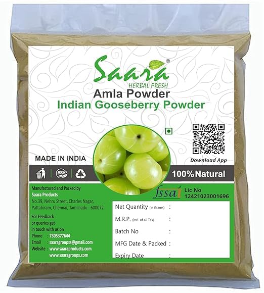 Amla Powder, Indian Gooseberry Powder, 100g