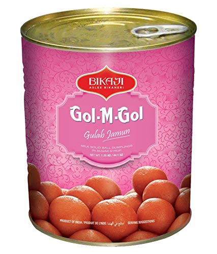 Bikaji Gulab Jamun GOL-M-GOL - 1250 gms