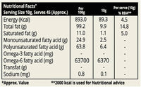 Pro Nature Organic Cold Pressed Sunflower Oil 1 Liter