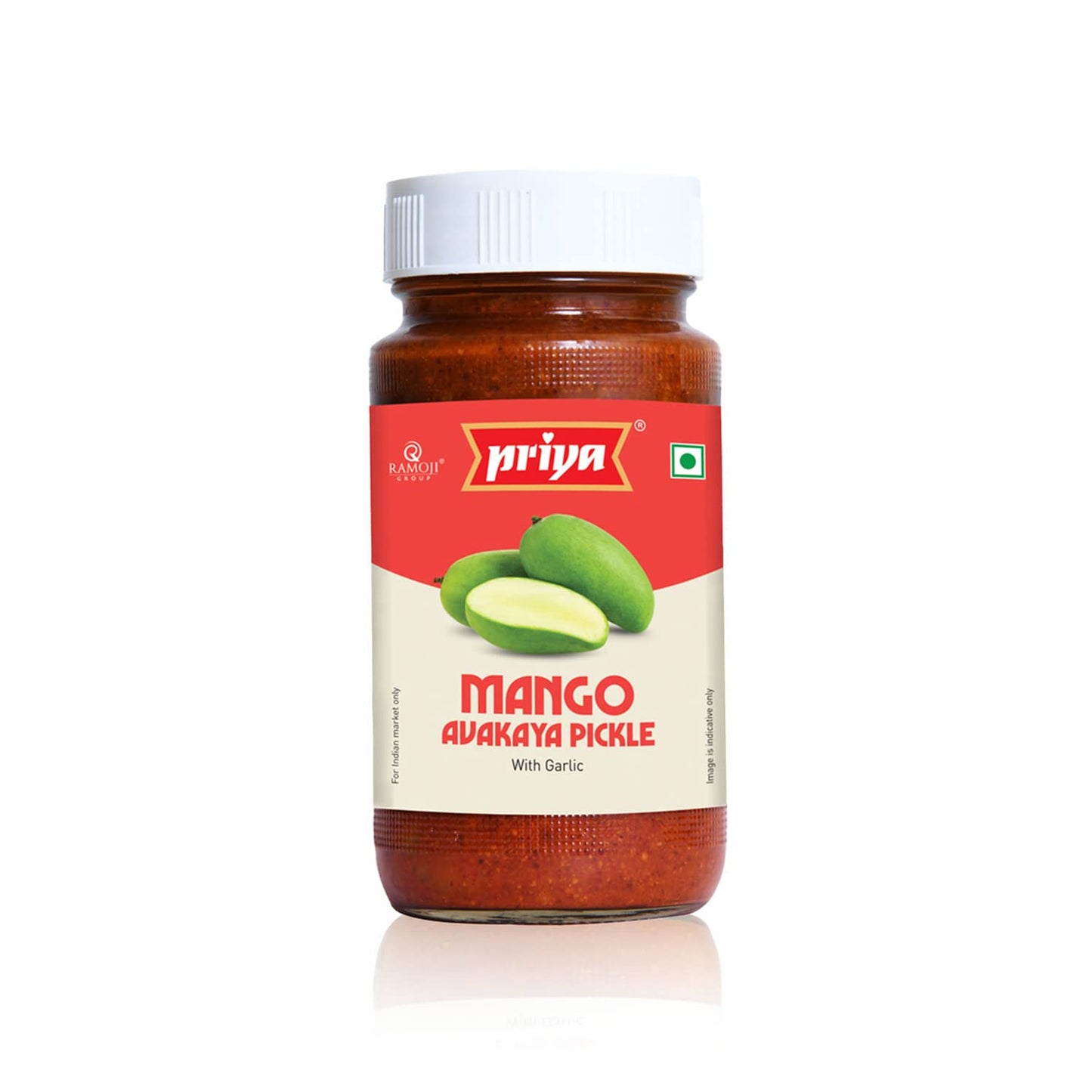 Priya Mango Avakaya Pickle with Garlic