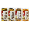 Nutty Yogi Roasted Plain, Salted, Hing, Lime & Lemony Chana (Combo Pack 4) - 100 Grams