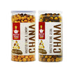 Nutty Yogi Roasted Lime & Lemony Chana,Hing Chana,(Combo Pack 2)- 100gms
