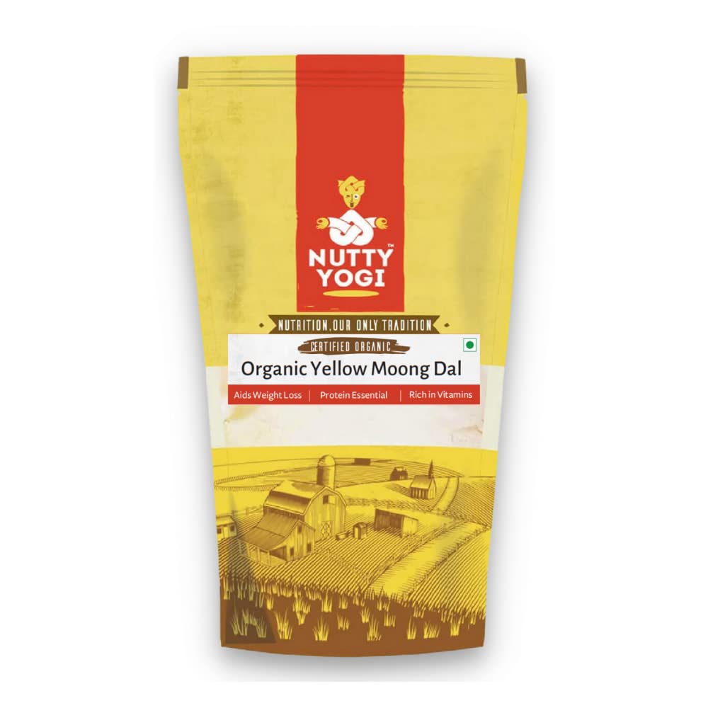 Nutty Yogi Yellow Moong Daal Flour