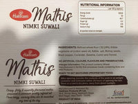 Haldiram's Nimki Suwali Mathi - 400 Gms (pack of 2)