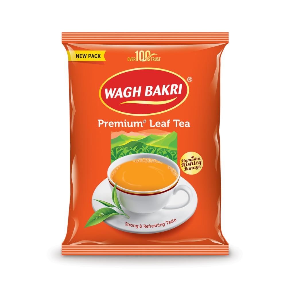 Wagh Bakri Premium Assam Leaf Tea Strong - 250 gms