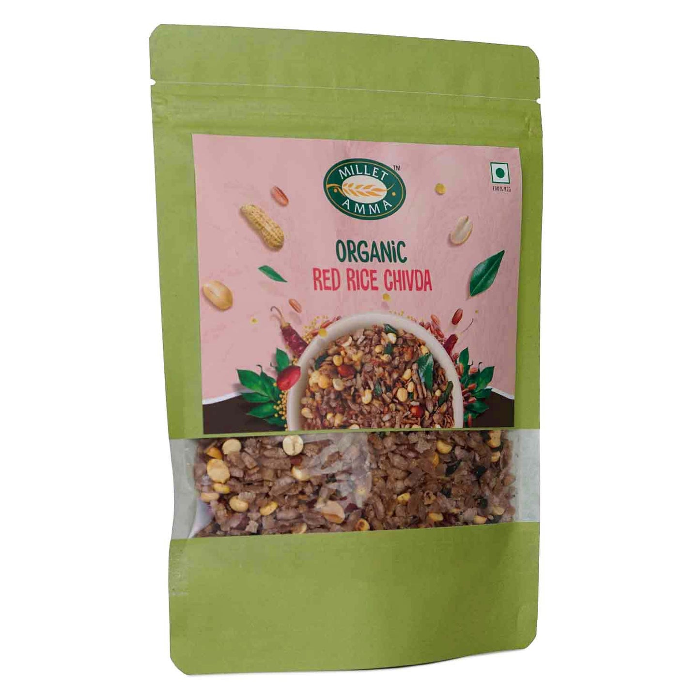 Millet Amma Red Rice Chivda - 200 gms