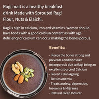 NutriOrganics Unpolished Ragi Flour, 1.5kg |100% Natural | Finger Millet Flour | Nachni Atta | Kelvaragu Flour | Rich in Calcium & Protein