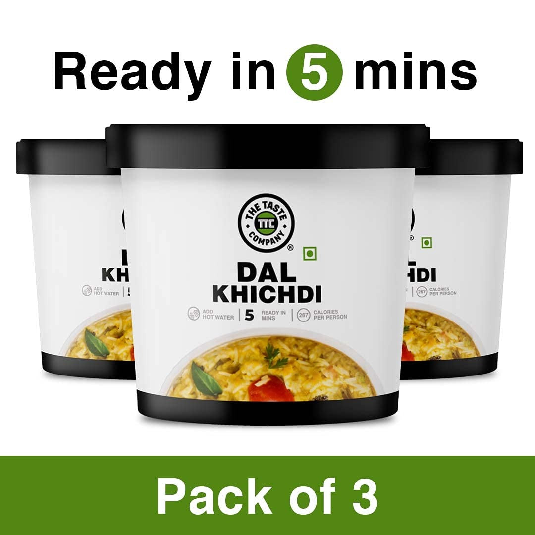 The Taste Company Dal Khichdi - 225 gms(Pack of 3)