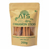 ATS Natural Finest cinnamon Sticks - 200 Gms
