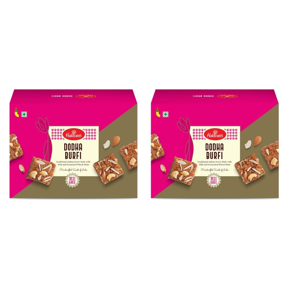 Haldiram’s Dodha Burfi - 400 gms (pack of 2)