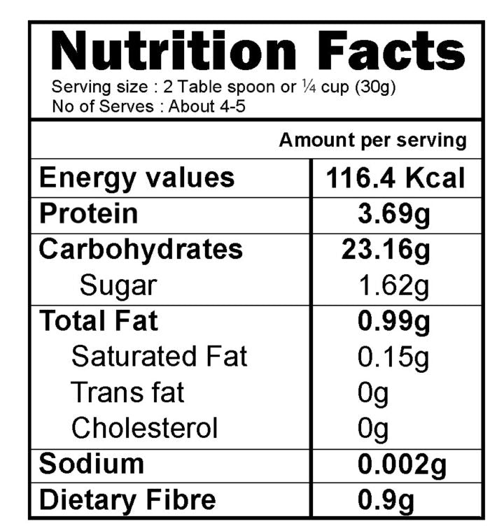 BANANA OATS PANCAKE MIX [150G]