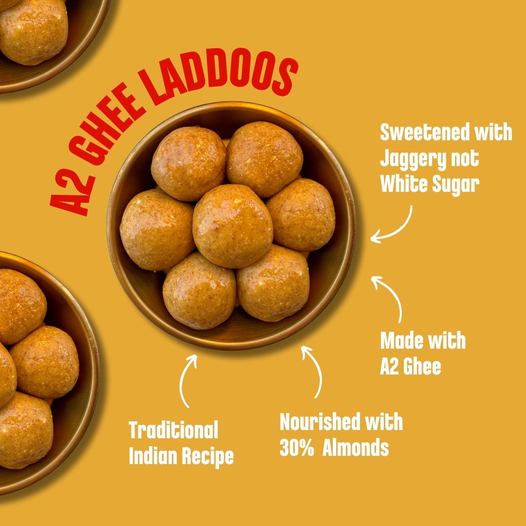 Sathu Badam A2 Ghee Laddoos