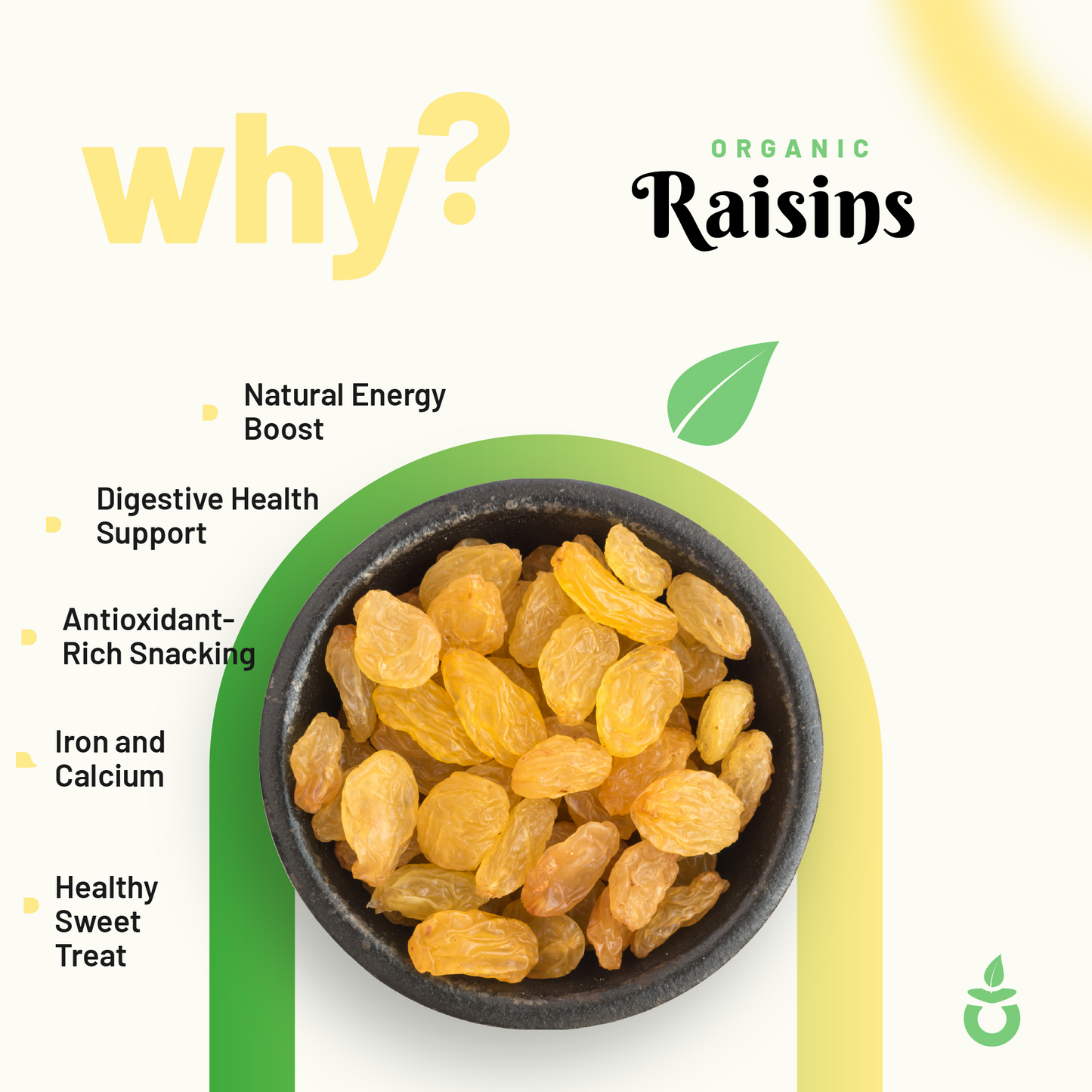 Pure Organio Organic Raisins