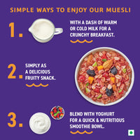 Fruit & Fibre Muesli Mixed Fruit with Almonds & Raisins