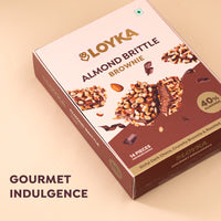 Almond Brittle Brownie 14 Pcs Box