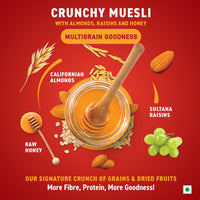 Crunchy Muesli - Almonds, Raisins & Honey