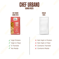 Chef Urbano Quinoa Pasta Penne Pasta 300g