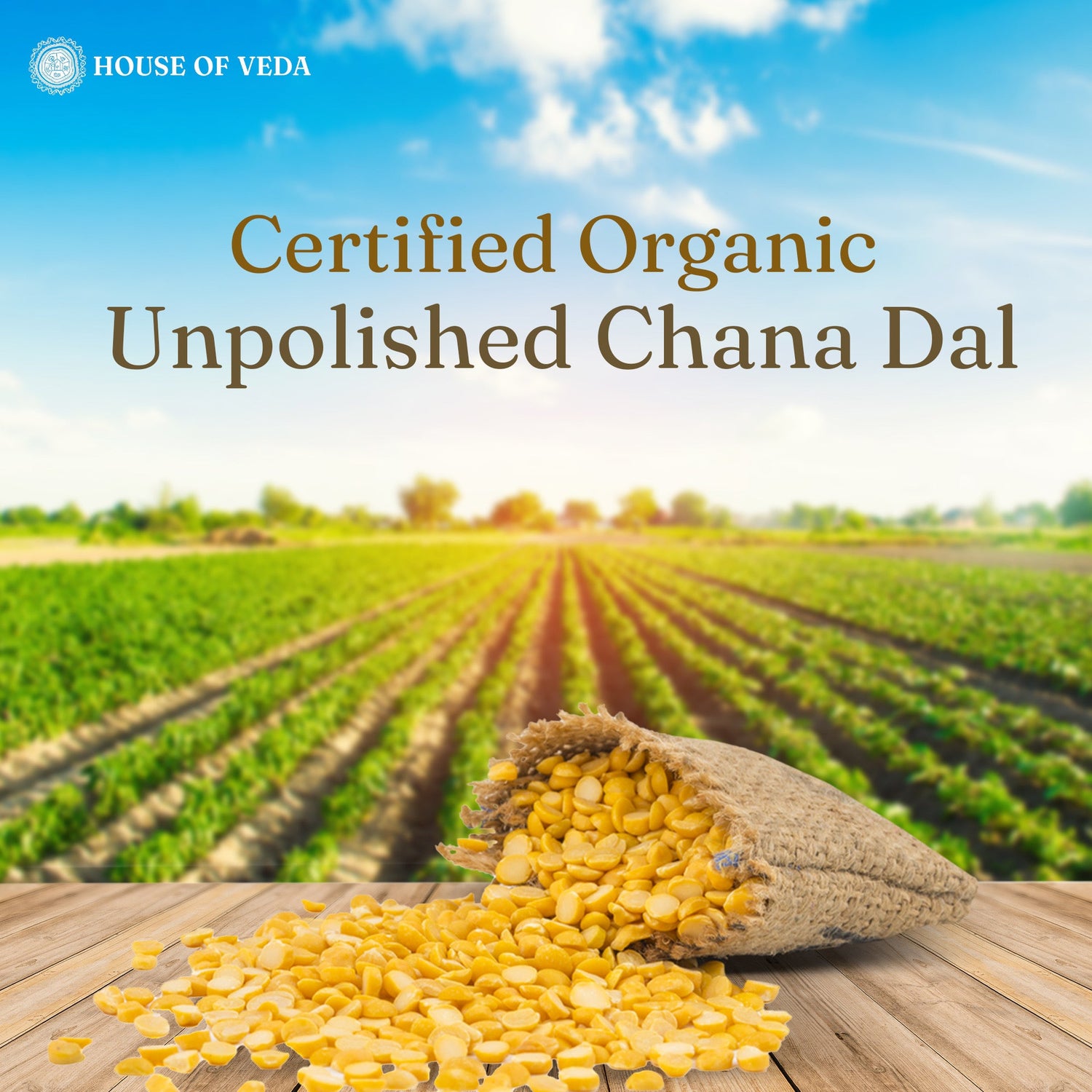 Organic Chana Dal 1kg