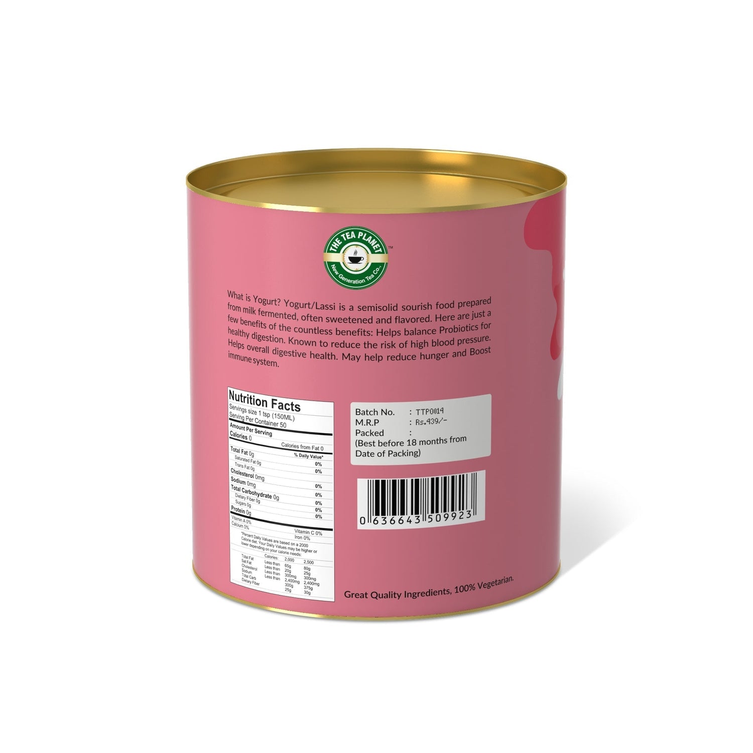 Strawberry Yogurt Mix - 400 gms