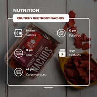 Nutty Yogi Crunchy Beetroot Nachos - 100 gm