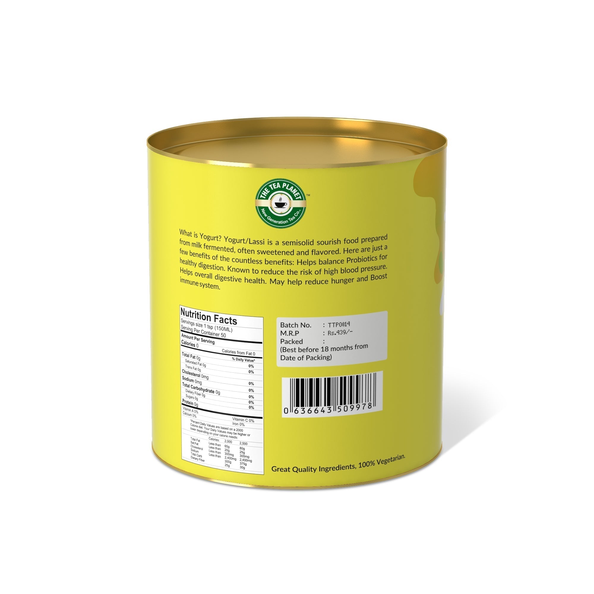 Papaya Yogurt Mix - 400 gms