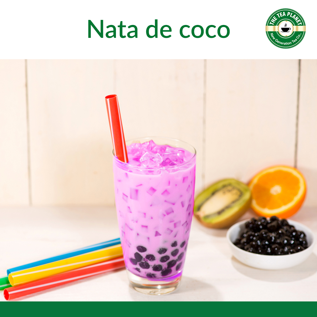 Strawberry Nata De Coco - 400 gms